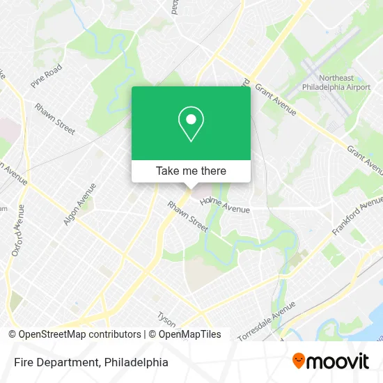 Fire Department map