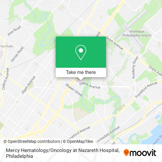 Mercy Hematology / Oncology at Nazareth Hospital map
