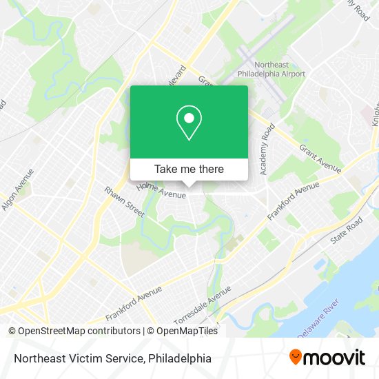 Mapa de Northeast Victim Service