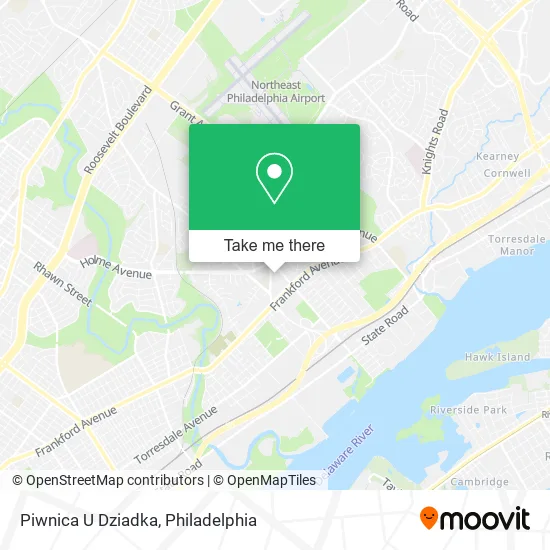 Piwnica U Dziadka map