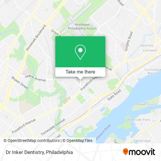 Dr Inker Dentistry map
