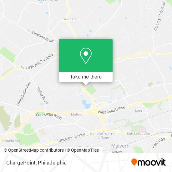 ChargePoint map