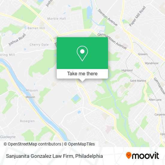 Sanjuanita Gonzalez Law Firm map