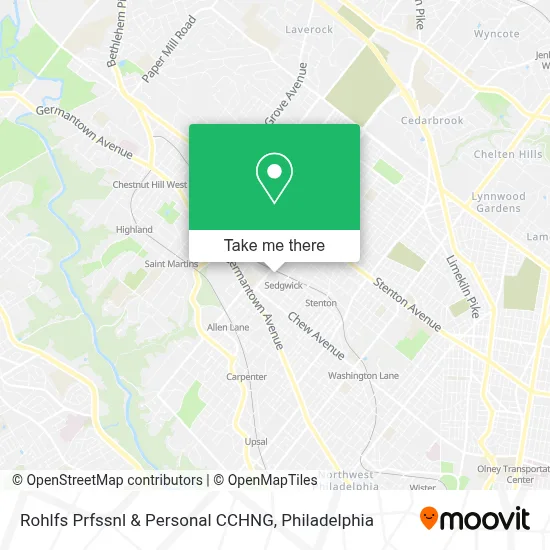 Rohlfs Prfssnl & Personal CCHNG map
