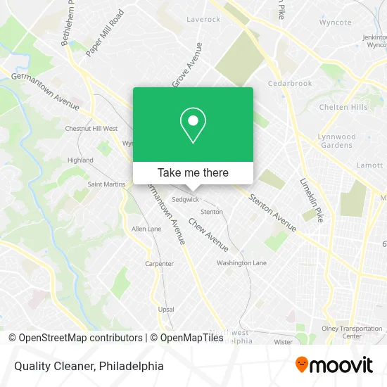 Quality Cleaner map