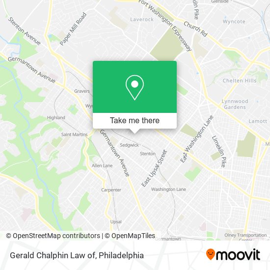 Gerald Chalphin Law of map