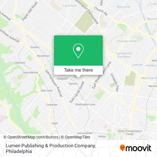 Lumen Publishing & Production Company map