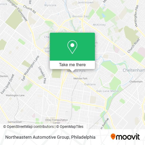 Northeastern Automotive Group map