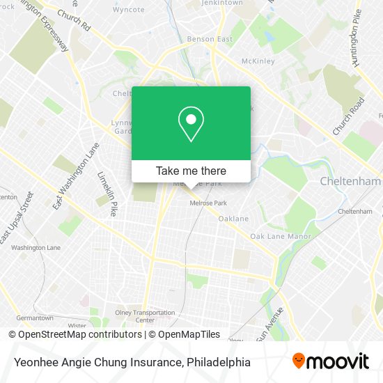 Mapa de Yeonhee Angie Chung Insurance