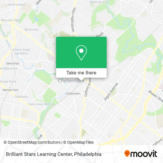 Mapa de Brilliant Stars Learning Center