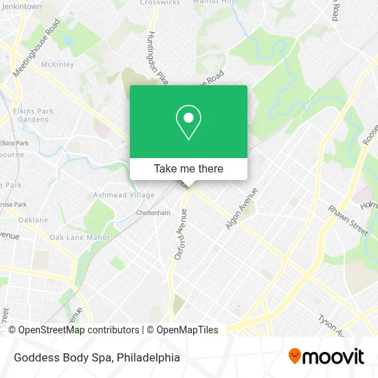 Goddess Body Spa map