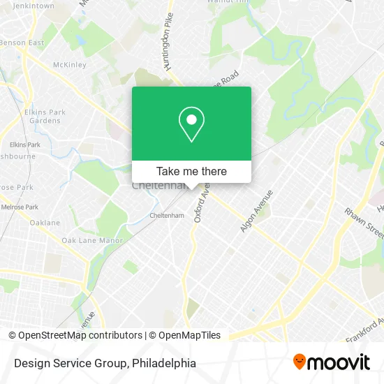 Design Service Group map