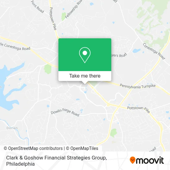 Clark & Goshow Financial Strategies Group map