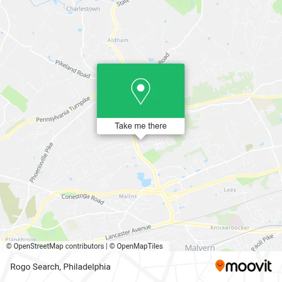 Rogo Search map