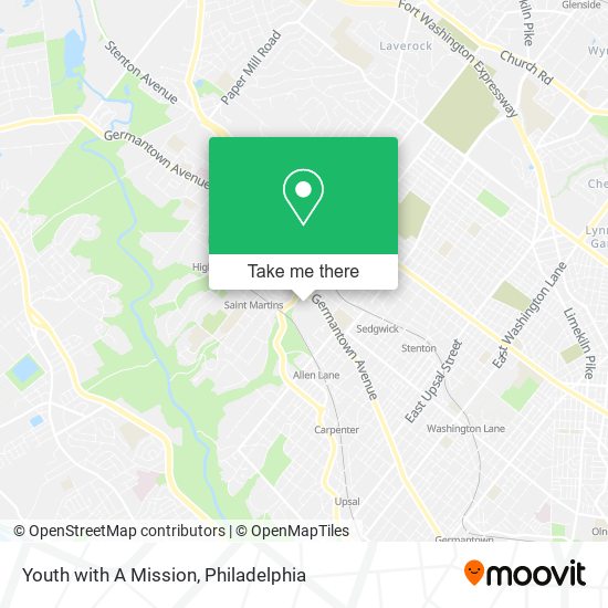 Youth with A Mission map