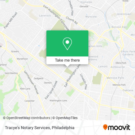 Tracye's Notary Services map
