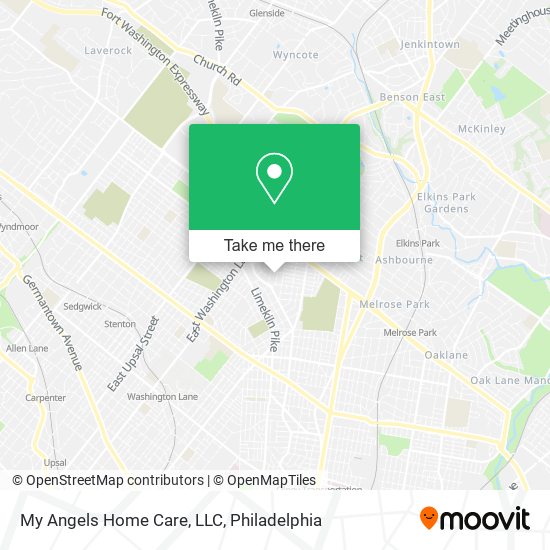 Mapa de My Angels Home Care, LLC