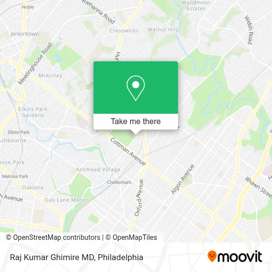 Raj Kumar Ghimire MD map