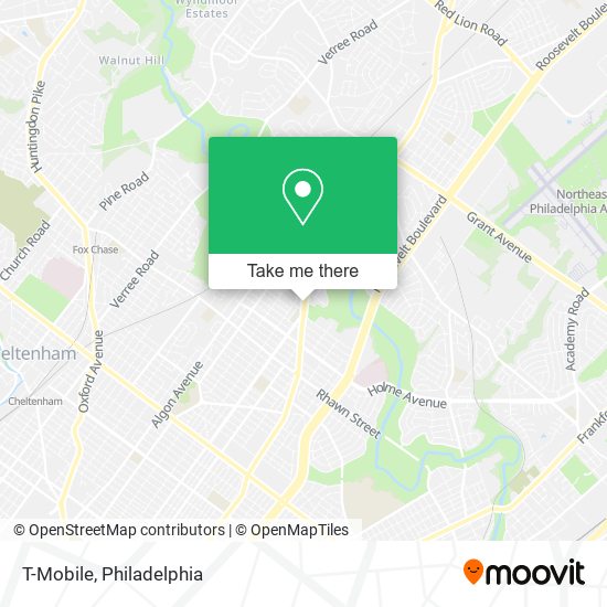 T-Mobile map