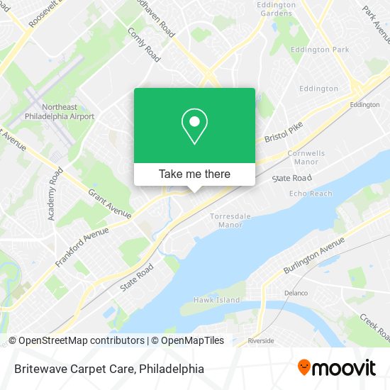 Britewave Carpet Care map