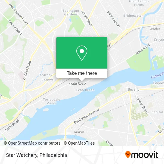 Star Watchery map