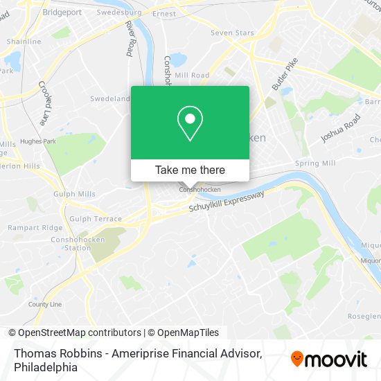 Thomas Robbins - Ameriprise Financial Advisor map