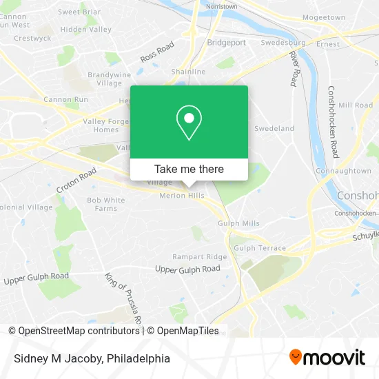 Sidney M Jacoby map