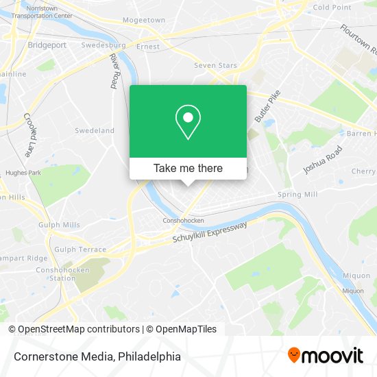 Cornerstone Media map
