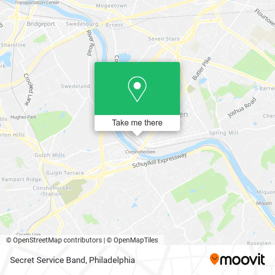 Secret Service Band map