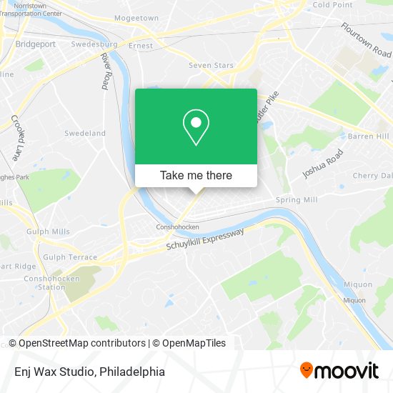 Mapa de Enj Wax Studio