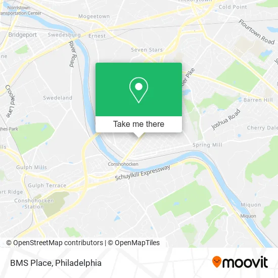 BMS Place map
