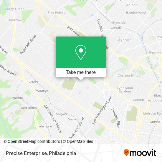 Precise Enterprise map