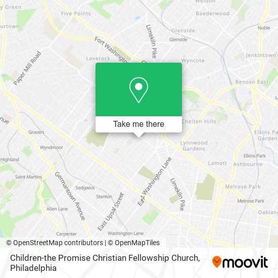 Children-the Promise Christian Fellowship Church map