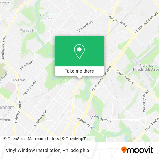 Vinyl Window Installation map