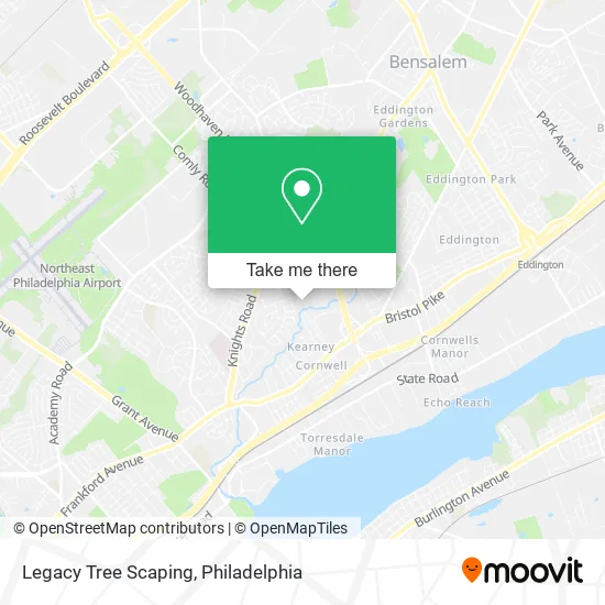 Legacy Tree Scaping map