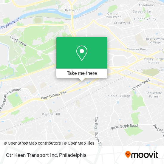 Mapa de Otr Keen Transport Inc