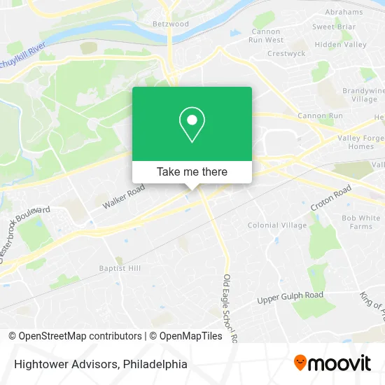 Hightower Advisors map
