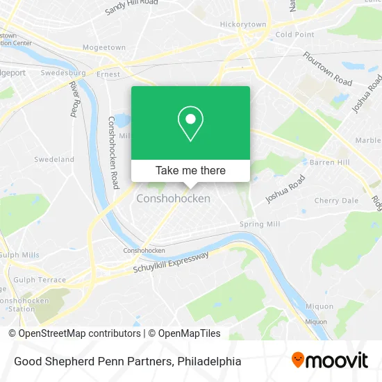 Good Shepherd Penn Partners map