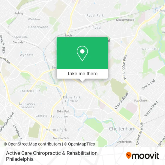 Active Care Chiropractic & Rehabilitation map