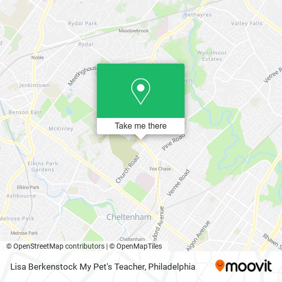 Mapa de Lisa Berkenstock My Pet's Teacher