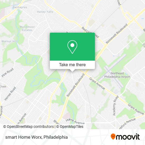 smart Home Worx map