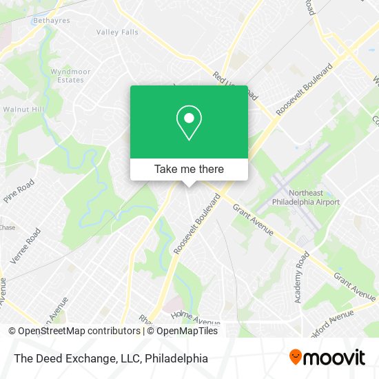 The Deed Exchange, LLC map