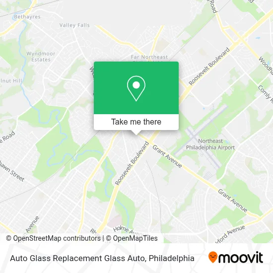 Auto Glass Replacement Glass Auto map