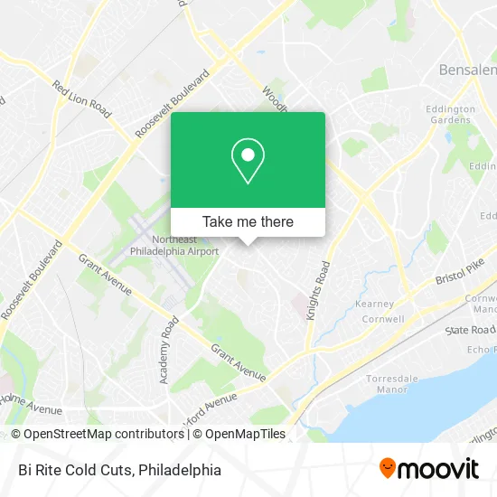 Bi Rite Cold Cuts map