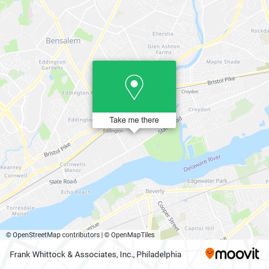 Frank Whittock & Associates, Inc. map