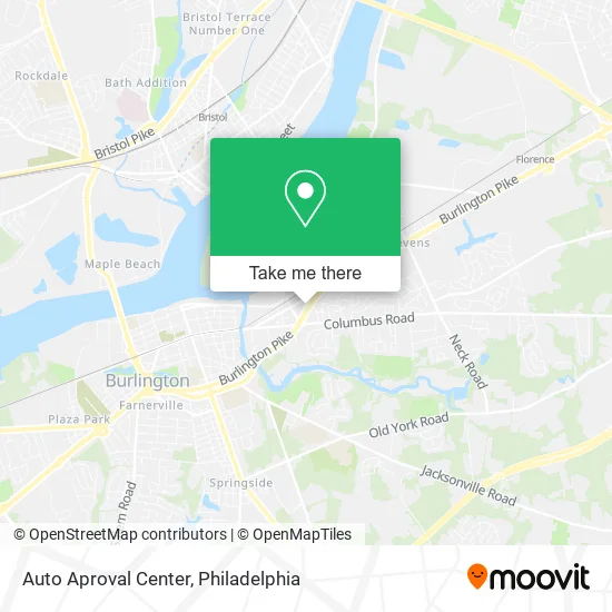 Auto Aproval Center map