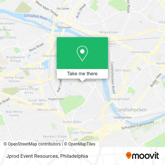 Jprod Event Resources map