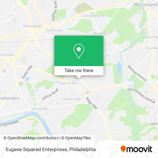 Eugene Squared Enterprises map