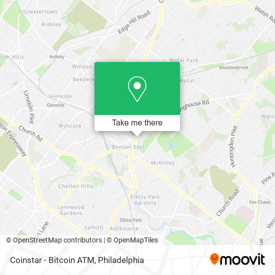 Coinstar - Bitcoin ATM map