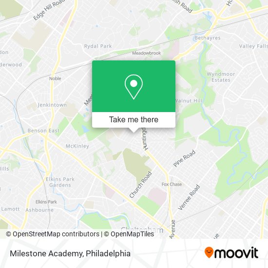 Mapa de Milestone Academy
